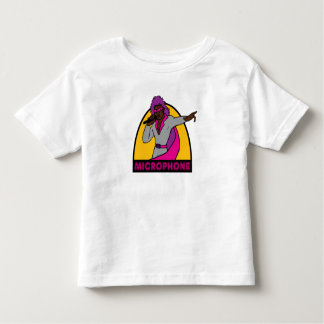 マイクロフォン-幼児 トドラーTシャツ