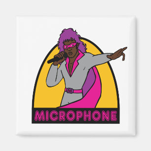 マイクロフォン-磁石 マグネット