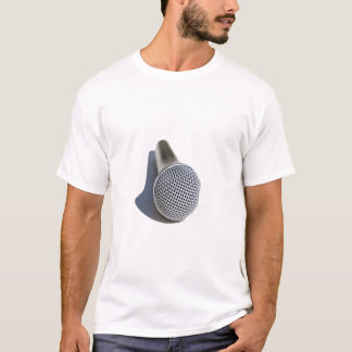 マイクロフォン Tシャツ
