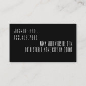 マイクロブモダンレード，眉毛，永久的なメイク 名刺 (裏面)