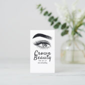 マイクロブモダンレード,眉毛,永久的なメイク 名刺 (スタンド正面)