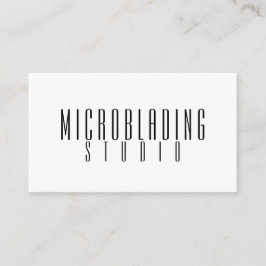 マイクロブモダンレード，眉毛，永久的なメイク 名刺