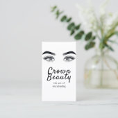 マイクロブモダンレード，眉毛，永久的なメイク 名刺 (スタンド正面)