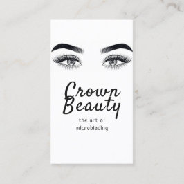 マイクロブモダンレード，眉毛，永久的なメイク 名刺