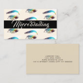 マイクロブレイディング、眉、タトゥー、パーマネントメイク 名刺 (正面/裏面)