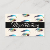 マイクロブレイディング、眉、タトゥー、パーマネントメイク 名刺 (正面)