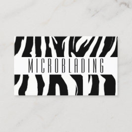 マイクロブレイディング、眉、タトゥー、パーマネントメイク 名刺
