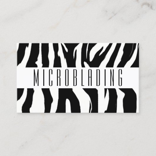 マイクロブレイディング、眉、タトゥー、パーマネントメイク 名刺 (正面)