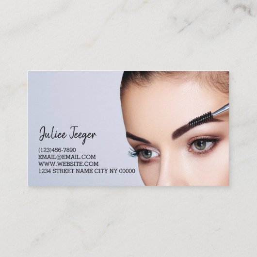 マイクロブレードとパーマネントメイクアップ 名刺 (裏面)