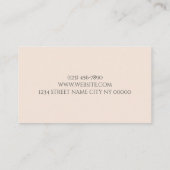 マイクロブレード、眉毛、刺青、常設化粧 名刺 (裏面)