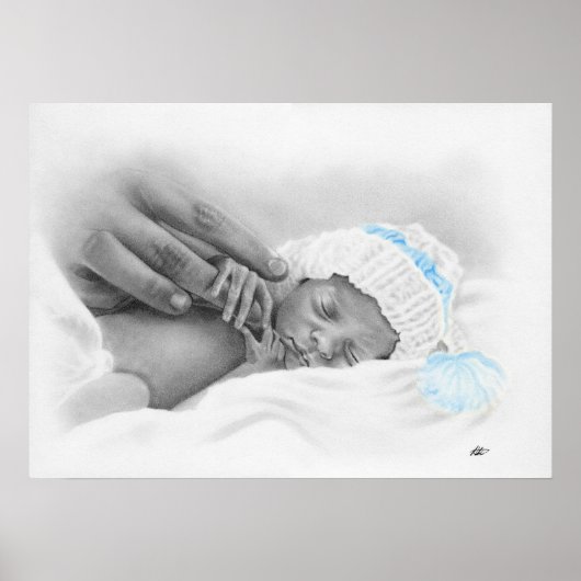 マイクロベビー眠りポスター ポスター (正面)
