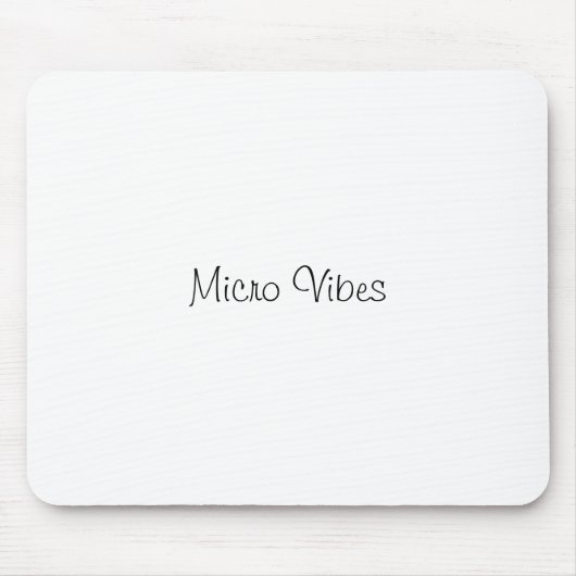 マイクロホワイトマウスパッド マウスパッド (正面)