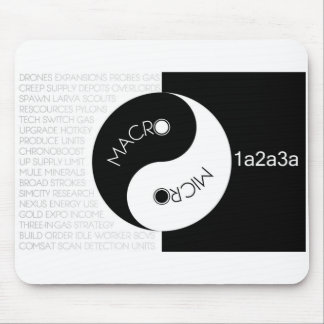 マイクロマクロバランス1a2a3aのマウスパッド マウスパッド
