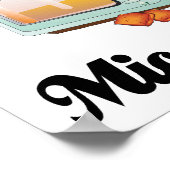 マイクロ信じ波で私は ポスター (角)