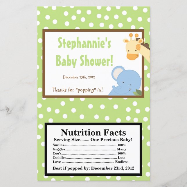 マイクロ波ポップコーンラッパーサファリジャングルズーアニマル (正面)