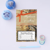 マイクロ波ポップコーンラッパーハンターズカモフラージュ迷彩柄 チラシ (シングル)