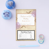 マイクロ波ポップコーンラッパーパープルとグリーンフローラ チラシ (シングル)