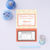 マイクロ波ポップコーンラッパーピンキッシュ/ピーチフォーマルScr チラシ (シングル)