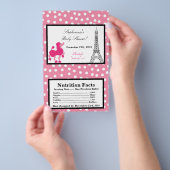 マイクロ波ポップコーンラッパーピンクプードルパリエッフェル チラシ (ハンドル)