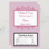 マイクロ波ポップコーンラッパーピンク/パープルスクロ中国のー (正面/裏面)