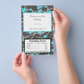 マイクロ波ポップコーンラッパーブルーティーアリゾナ花 チラシ (ハンドル)