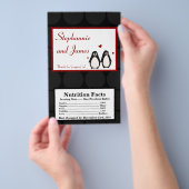 マイクロ波ポップコーンラッパーペンギン愛カップルのメイト チラシ (ハンドル)