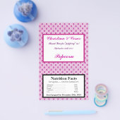 マイクロ波ポップコーンラッパーマゼンタパープルフォーマルFl チラシ (シングル)