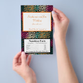 マイクロ波ポップコーンラッパー秋のフローラバースト チラシ (ハンドル)