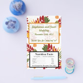 マイクロ波ポップコーンラッパー秋葉葉 チラシ (シングル)