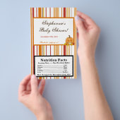 マイクロ波ポップコーンラッパー オータム フォール パンプキン ベイビー チラシ (ハンドル)