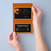 マイクロ波ポップコーンラッパー ミスXV オレンジ チラシ (ハンドル)