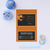 マイクロ波ポップコーンラッパー ミスXV オレンジ チラシ (シングル)