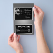 マイクロ波ポップコーンラッパー ミスXV シルバー チラシ (ハンドル)