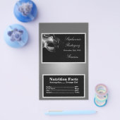 マイクロ波ポップコーンラッパー ミスXV シルバー チラシ (シングル)