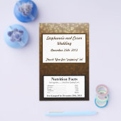 マイクロ波ポップコーンラッパ冬の茶色/星 チラシ (シングル)