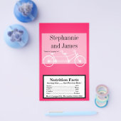 マイクロ波ポップコーンラッパ熱ピンクダブルバイク チラシ (シングル)