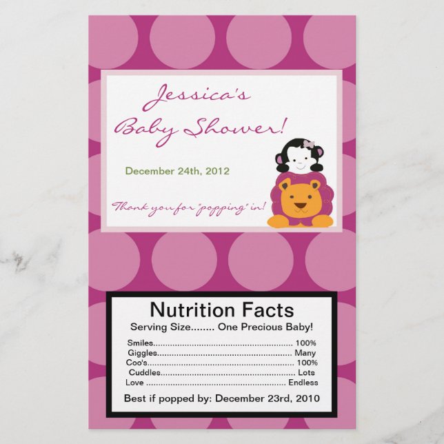 マイクロ波ポップコーンラッパ甘いサファリ (正面)