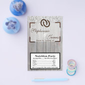 マイクロ波ポップコーンラッパ馬靴の木レース チラシ (シングル)