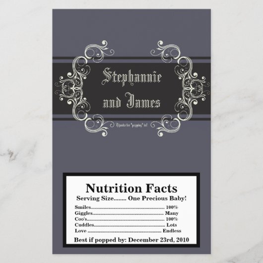 マイクロ波ポップコーンラッパ黒いネクタイ不倫グレー チラシ (正面)