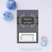 マイクロ波ポップコーンラッパ黒いネクタイ不倫グレー チラシ (シングル)