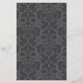 マイクロ波ポップコーンラッパ黒グレーフォーマルゴシック チラシ (裏面)