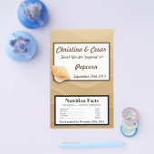 マイクロ波ポップコーンラッパSeashells on Sandyビーチ チラシ (シングル)