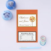 マイクロ波ポップコーンラッモダンパー秋の木秋 チラシ (シングル)