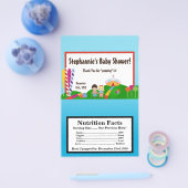 マイクロ波ポップコーン包みキャンディランドアイスクリーム チラシ (シングル)