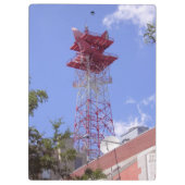 マイクロ波中継電波通信タワークリップボード クリップボード (裏面)