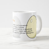 マイクロ波卵マグカップ（健康エッグマフィンメーカー） ジャンボコーヒーマグカップ (正面右)