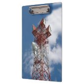 マイクロ波電気通信タワー クリップボード (左)