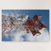 マイクロ波電気通信タワー ジグソーパズル (横)