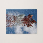 マイクロ波電気通信タワー ジグソーパズル (横)