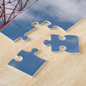 マイクロ波電気通信タワー ジグソーパズル (側面)